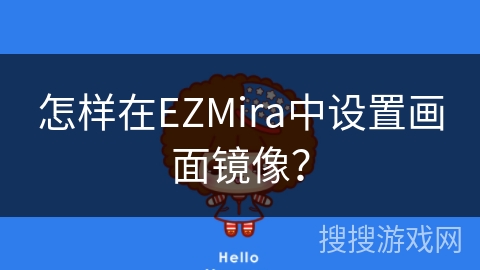 怎样在EZMira中设置画面镜像？