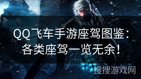 QQ飞车手游座驾图鉴：各类座驾一览无余！
