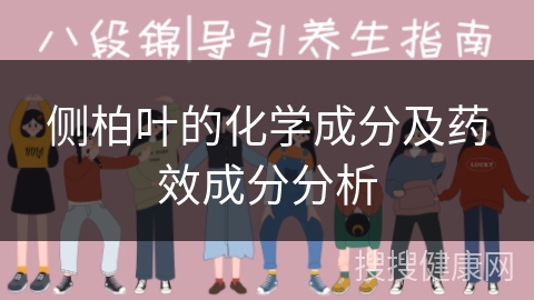 侧柏叶的化学成分及药效成分分析