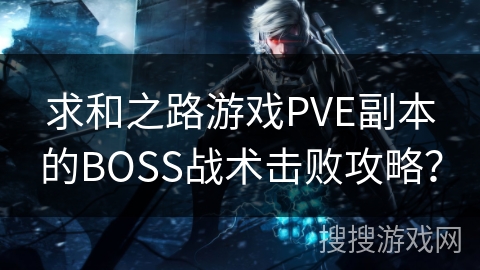 求和之路游戏PVE副本的BOSS战术击败攻略？