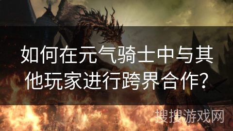 如何在元气骑士中与其他玩家进行跨界合作？