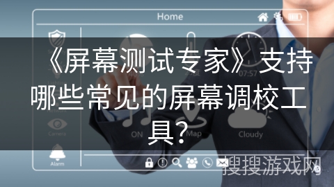 《屏幕测试专家》支持哪些常见的屏幕调校工具？