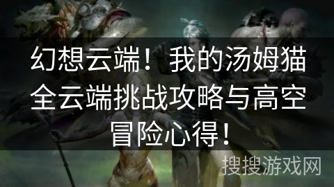 幻想云端！我的汤姆猫全云端挑战攻略与高空冒险心得！
