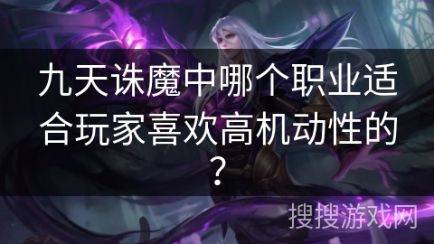 九天诛魔中哪个职业适合玩家喜欢高机动性的？