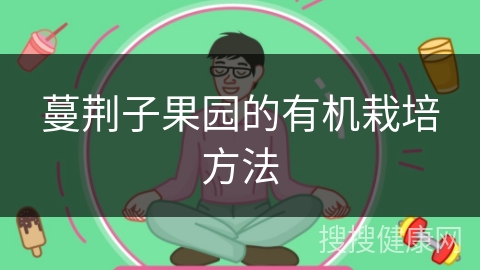 蔓荆子果园的有机栽培方法