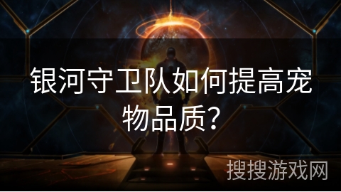 银河守卫队如何提高宠物品质？