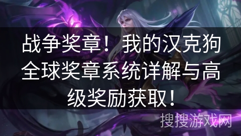 战争奖章！我的汉克狗全球奖章系统详解与高级奖励获取！