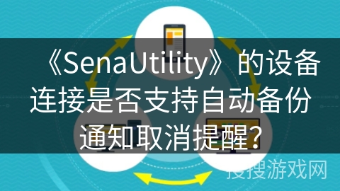《SenaUtility》的设备连接是否支持自动备份通知取消提醒？