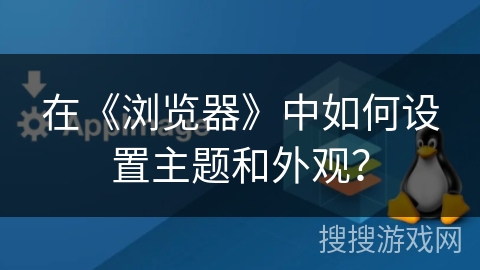 在《浏览器》中如何设置主题和外观？
