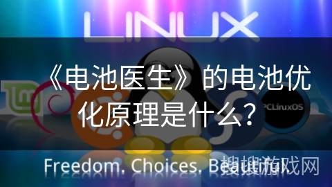 《电池医生》的电池优化原理是什么? 《电池医生》的电池优化原理是什么?
