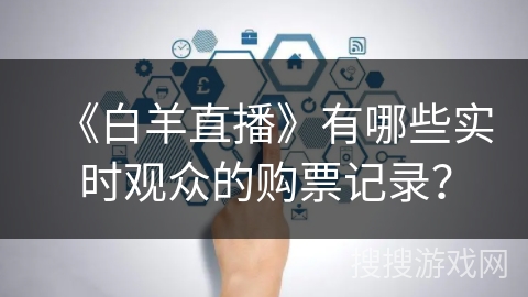 《白羊直播》有哪些实时观众的购票记录？