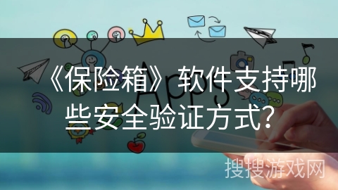 《保险箱》软件支持哪些安全验证方式？