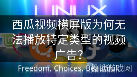 西瓜视频横屏版为何无法播放特定类型的视频广告? 西瓜视频横屏版为何无法播放特定类型的视频广告?