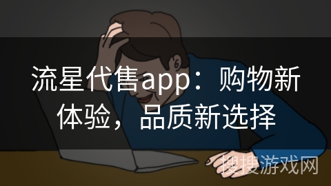 流星代售app：购物新体验，品质新选择