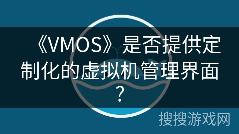 《VMOS》是否提供定制化的虚拟机管理界面？