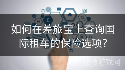 如何在差旅宝上查询国际租车的保险选项？