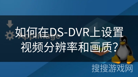 如何在DS-DVR上设置视频分辨率和画质？
