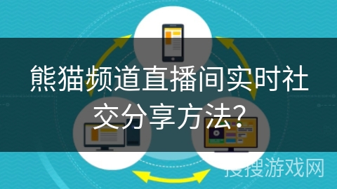 熊猫频道直播间实时社交分享方法？