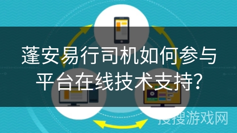 蓬安易行司机如何参与平台在线技术支持？