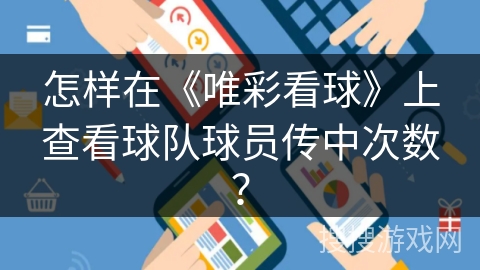 怎样在《唯彩看球》上查看球队球员传中次数？