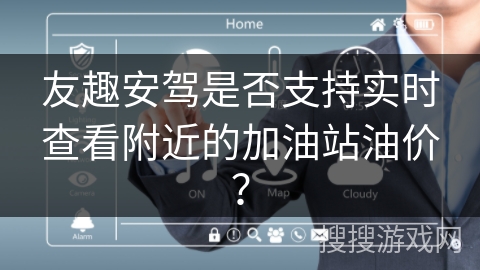 友趣安驾是否支持实时查看附近的加油站油价？