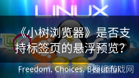 《小树浏览器》是否支持标签页的悬浮预览？