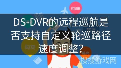 DS-DVR的远程巡航是否支持自定义轮巡路径速度调整？