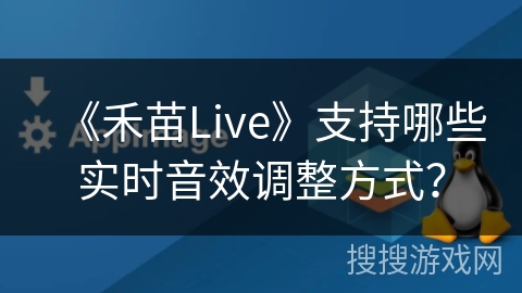 《禾苗Live》支持哪些实时音效调整方式？