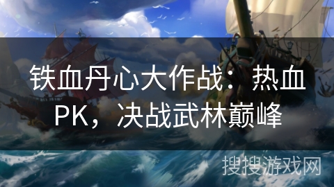 铁血丹心大作战：热血PK，决战武林巅峰