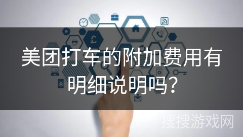 美团打车的附加费用有明细说明吗？
