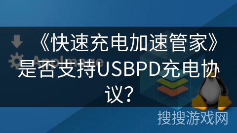 《快速充电加速管家》是否支持USBPD充电协议？