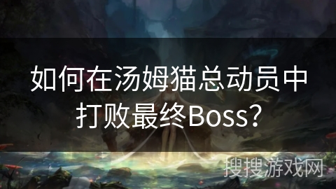 如何在汤姆猫总动员中打败最终Boss? 如何在汤姆猫总动员中打败最终Boss?