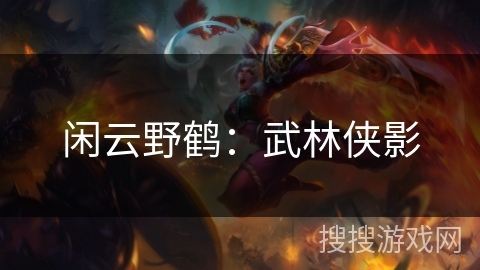 闲云野鹤：武林侠影
