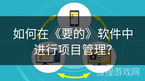 如何在《要的》软件中进行项目管理？