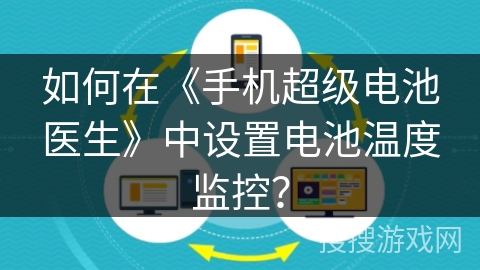 如何在《手机超级电池医生》中设置电池温度监控？