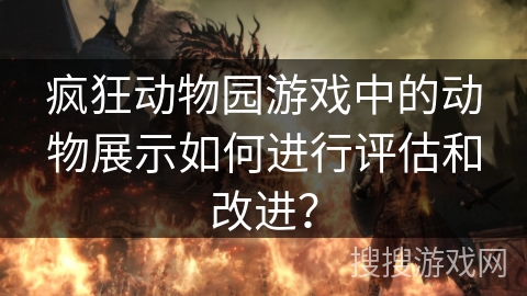 疯狂动物园游戏中的动物展示如何进行评估和改进？