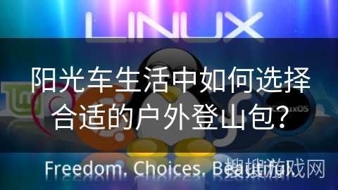 阳光车生活中如何选择合适的户外登山包？