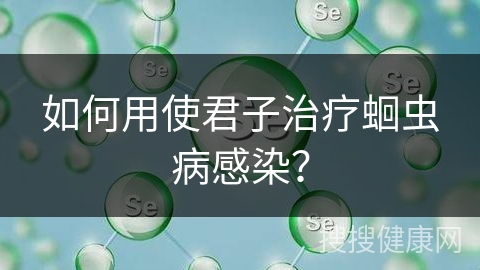 如何用使君子治疗蛔虫病感染？