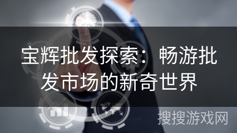 宝辉批发探索：畅游批发市场的新奇世界