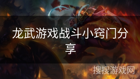 龙武游戏战斗小窍门分享