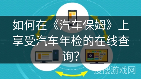 如何在《汽车保姆》上享受汽车年检的在线查询？