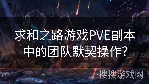 求和之路游戏PVE副本中的团队默契操作？