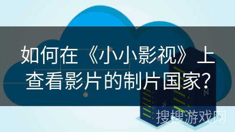 如何在《小小影视》上查看影片的制片国家？