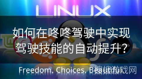 如何在咚咚驾驶中实现驾驶技能的自动提升？