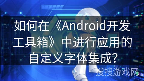 如何在《Android开发工具箱》中进行应用的自定义字体集成？