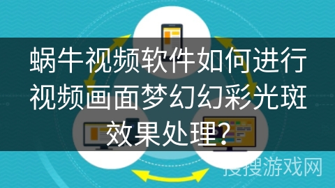 蜗牛视频软件如何进行视频画面梦幻幻彩光斑效果处理？