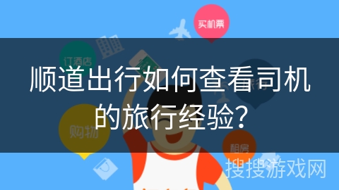 顺道出行如何查看司机的旅行经验？