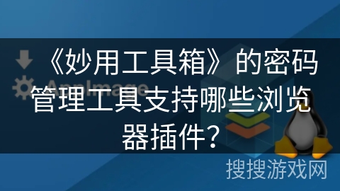 《妙用工具箱》的密码管理工具支持哪些浏览器插件？