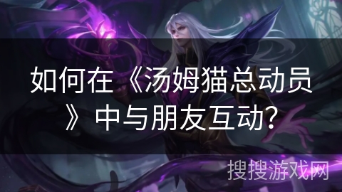 如何在《汤姆猫总动员》中与朋友互动？