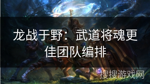 龙战于野：武道将魂更佳团队编排